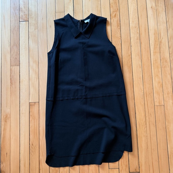 Madewell Black Shirttail Shift Dress - Picture 9 of 9